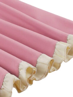 Pink 1950s Sweetheart Collar Bow Swing Dress -Retro Pulse Shop 06 71035119 d112 4beb 9726 258978c8e3a9