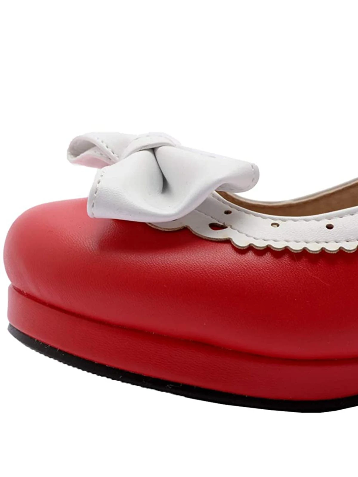 Retro Bow Non-slip High Heel Shoes 6 Retro Bow Non-slip High Heel Shoes - Image 4