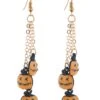 1950s Pumpkin Halloween Earring -Retro Pulse Shop 12122847368 825643301