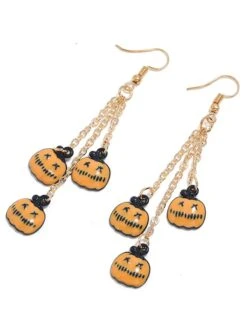 1950s Pumpkin Halloween Earring 7 1950s Pumpkin Halloween Earring -Retro Pulse Shop 12160321245 825643301