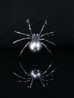 Retro Halloween Spider Pearl Brooch -Retro Pulse Shop 12590161517 1663732551