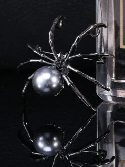Retro Halloween Spider Pearl Brooch -Retro Pulse Shop 12627866774 1663732551