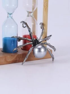 Retro Halloween Spider Pearl Brooch -Retro Pulse Shop 12627884381 1663732551