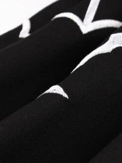 [Plus Size] Black 1950s Bat Swing Dress -Retro Pulse Shop 13121965816 2087646882