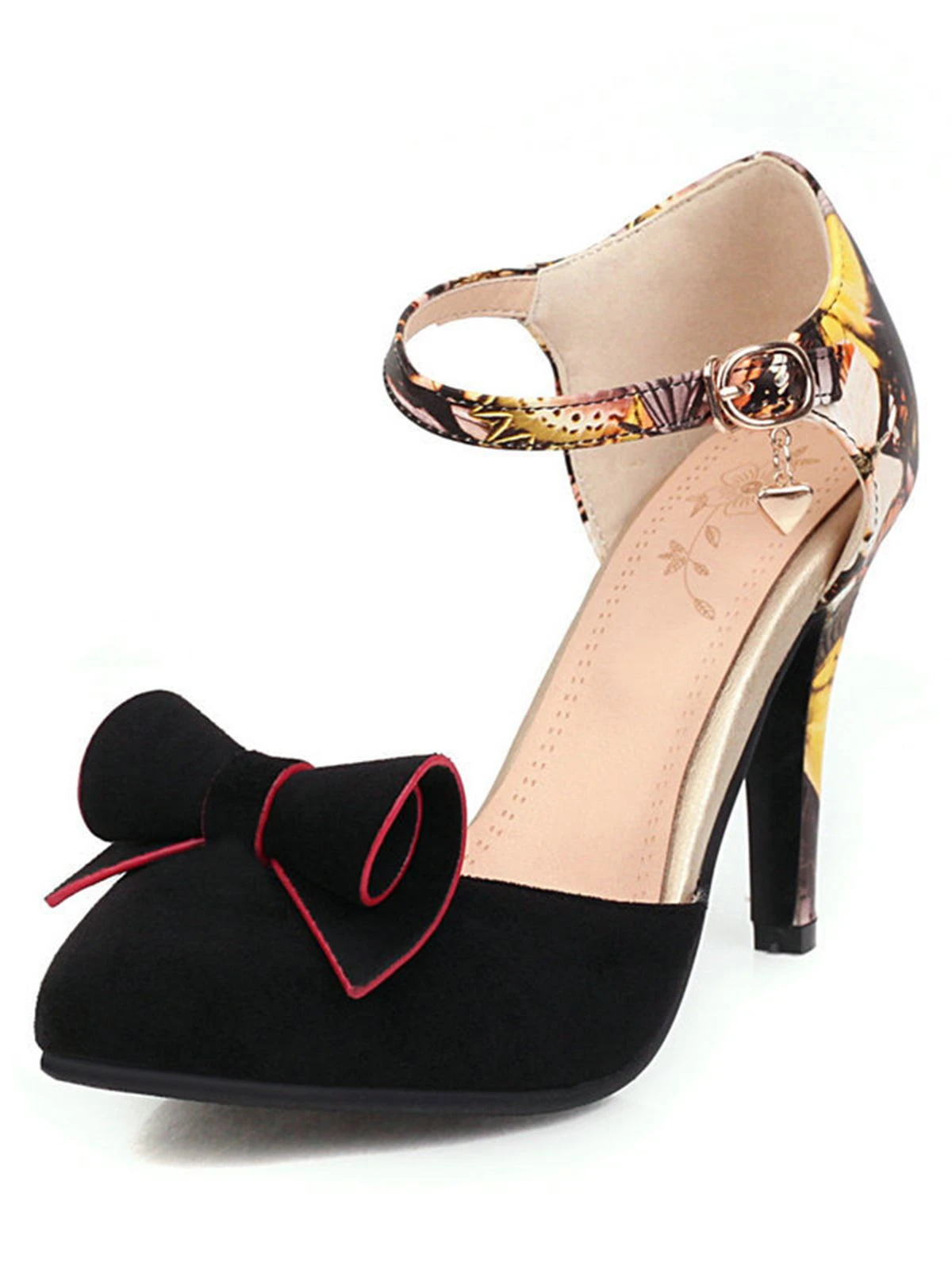 Retro Pointed Toe Bow High Heel Shoes 9 Retro Pointed Toe Bow High Heel Shoes - Image 7