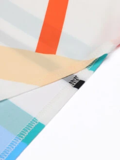 Bohemian Kimono Stripe Lace-Up Cover Up -Retro Pulse Shop 1J2A1078