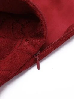 1950s Spaghetti Lace Bow Swing Dress -Retro Pulse Shop 1J2A7936