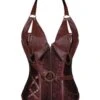 Steampunk Halter Leather Gothic Corset -Retro Pulse Shop 1 04a8f6b0 2118 41b4 88f8 8daeb0b4d219
