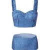 Blue 1950s Retro Plaid Strap Bikini Set -Retro Pulse Shop 1 ab053fb3 e02c 4507 aff6 7b86d0a14421