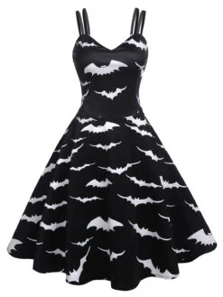 Black 1950s Bat Cape Swing Dress -Retro Pulse Shop 21 0cf1955d 74b4 454e 8f10 26ebc2c001a5