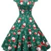 Green 1950s Christmas Polka Dot Dress -Retro Pulse Shop 2 4aaf0620 32ce 4031 92f6 be93a797f1b4
