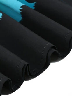 Navy Blue 1950s Halloween Lace Patchwork Dress -Retro Pulse Shop 3D5A0133