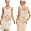 1920s V-Neck Sequined Mesh Mermaid Dress -Retro Pulse Shop 3 dbf785b4 a16d 4454 9f2e b6a141fbfb20