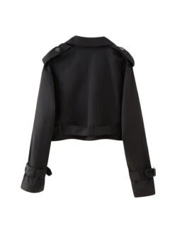 1950s Lapel Long Sleeve Trench Coat With Belt -Retro Pulse Shop 3 dfbaa921 1c9d 4343 bf5b 0c382c928071