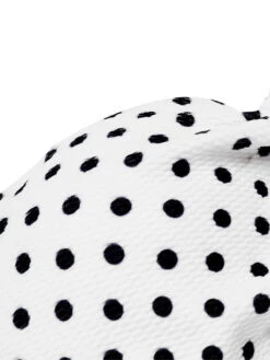 White 1940s Polka Dot Lace Up Halter Swimsuit -Retro Pulse Shop 4 compressed d100fd75 53fd 4e9c 8a75 33142e7407f9