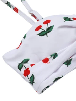 2PCS 1950s Cherry Spaghetti Strap Bikini Set -Retro Pulse Shop 4 d9630aaa a017 4fac 90f1 836a00792c09