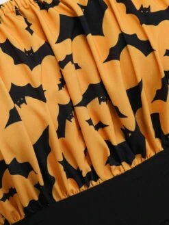 Halloween Gothic Bat Empire Waist Dress -Retro Pulse Shop 52781ded 5bc4 47cb 8c56 c2b9674ad755
