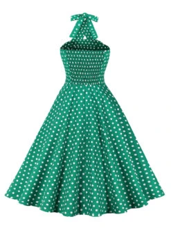 Green 1950s Polka Dot Halter Dress 7 Green 1950s Polka Dot Halter Dress -Retro Pulse Shop 8d62567f3976a249cabee9308f1d71fa 0f0e82d5 e6fc 4493 8c1f de0a152102b5