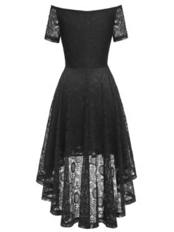 1950s Off-shoulder Floral Lace Dress 28 1950s Off-shoulder Floral Lace Dress -Retro Pulse Shop 9 88baf102 0f36 4132 87fd 59327fac3618