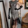 [US Warehouse] 1920s Fringed Flapper Gatsby Dress