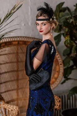 1920s Sequined Maxi Flapper Dress -Retro Pulse Shop ALEX6402 475ca551 9884 4771 9539 b849dc243f24
