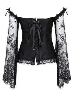 Halloween Steampunk Lace Patchwork Corset -Retro Pulse Shop B2 a2dfa504 1d34 48a8 a5d8 720b9aa7ef9b