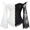 Halloween Steampunk Lace Patchwork Corset -Retro Pulse Shop BNW1 d7ae779b e471 450d bb14 147bca54e9d5