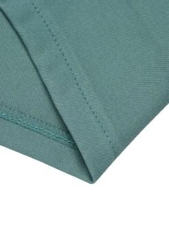 Mint Green 1950s Solid Pleating Decorative Pocket Shorts -Retro Pulse Shop D69A4905