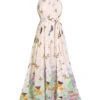 1950s Floral Butterfly Vintage Maxi Dress 1 1950s Floral Butterfly Vintage Maxi Dress -Retro Pulse Shop D69A8854