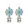 Halloween Fantasy Colorful Spider Web Earrings -Retro Pulse Shop O1CN018sHYkC1mS46WggfNz 2214849754952 0 cib