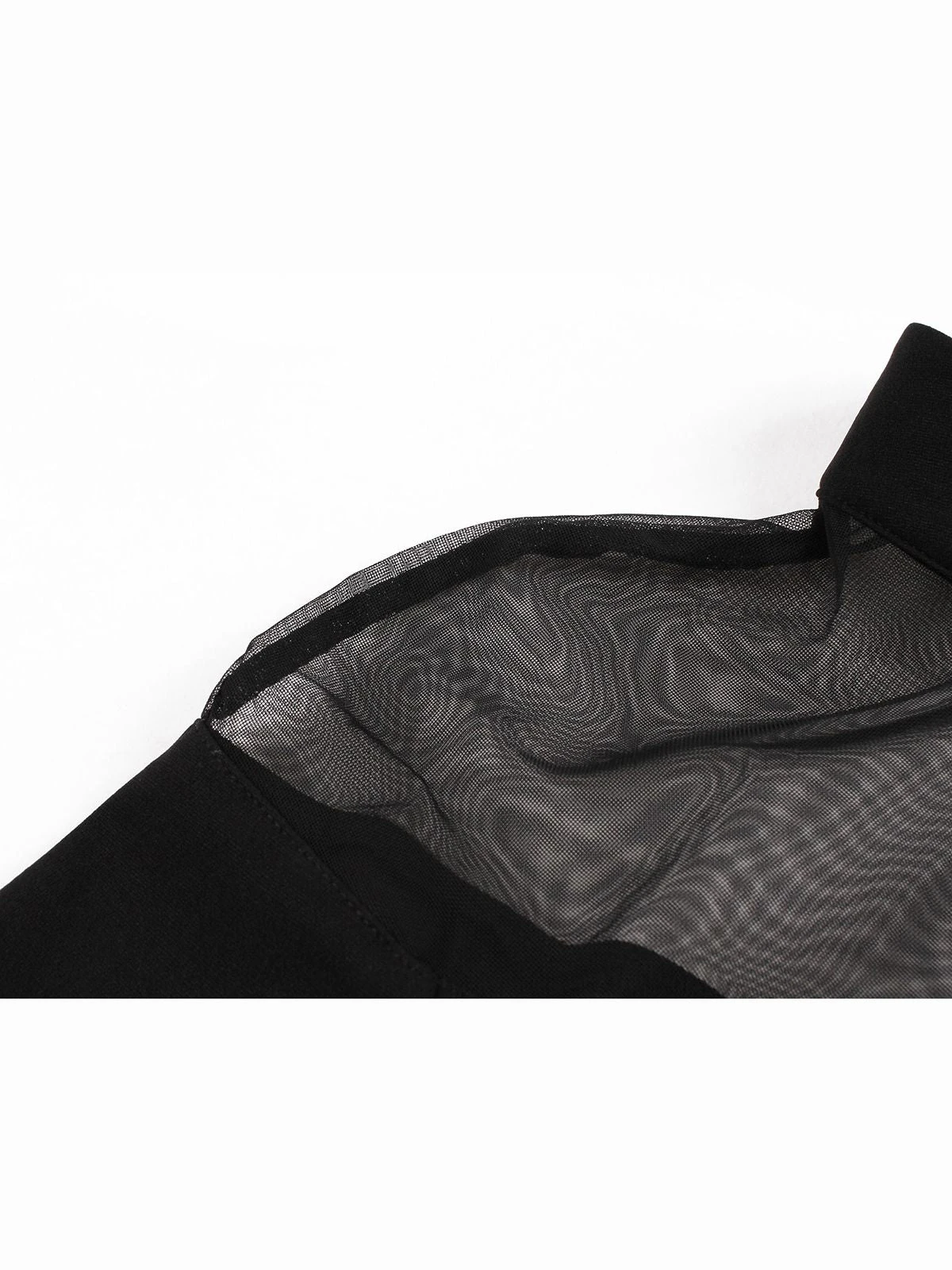 1950s Angel Sleeve Solid Swing Dress 10 1950s Angel Sleeve Solid Swing Dress - Image 8