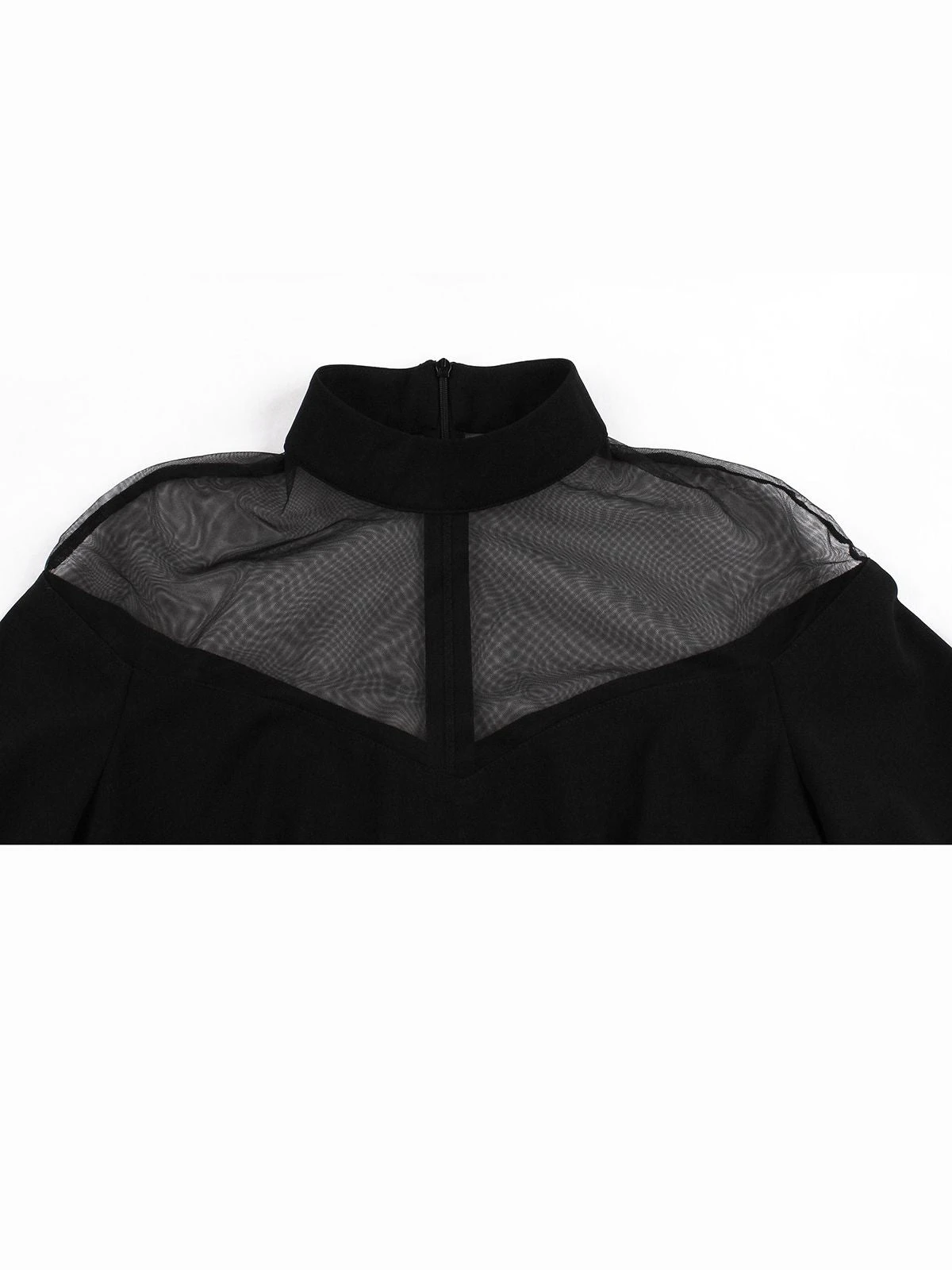 1950s Angel Sleeve Solid Swing Dress 7 1950s Angel Sleeve Solid Swing Dress - Image 5