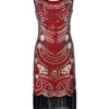1920s Flapper Sequin Gatsby Dress 1 1920s Flapper Sequin Gatsby Dress -Retro Pulse Shop SCH000303 PON 1