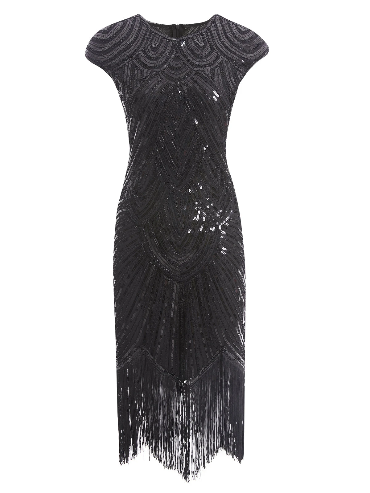 1920s Fringe Flapper Dress 15 1920s Fringe Flapper Dress - Image 13