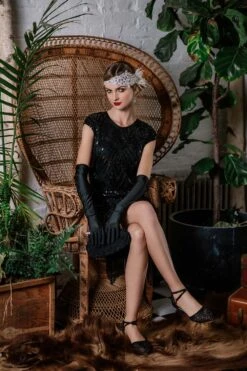 1920s Sequin Beaded Fringed Dress 26 1920s Sequin Beaded Fringed Dress -Retro Pulse Shop SCH000323 B 4 d89bb1ce 495d 407d 87ac c74026c953db