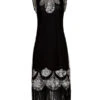 Black 1920s Sequin Flapper Dresses 2 Black 1920s Sequin Flapper Dresses -Retro Pulse Shop SCH000355 B 1