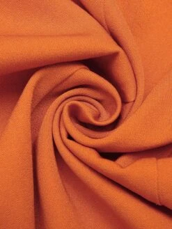 Orange 1960s Button A-Line Suspender Skirt -Retro Pulse Shop SCH000588 6