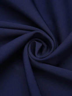 Navy Blue 1950s Striped Patchwork Dress -Retro Pulse Shop SCH000659 7