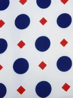 Blue 1950s Polka Dot Buttoned Romper -Retro Pulse Shop SCH000783 4 compressed compressed