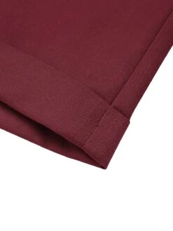 Red 1950s Pleated Turn Over Shorts 15 Red 1950s Pleated Turn Over Shorts -Retro Pulse Shop SCH000882 6 compressed