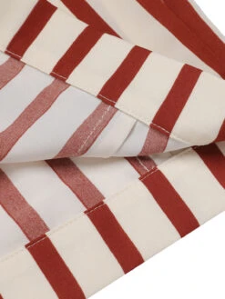 2PCS Orange Red 1950s Striped Blouse & Pleated Skirt 28 2PCS Orange Red 1950s Striped Blouse & Pleated Skirt -Retro Pulse Shop SCH001027top 6