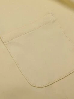 2PCS Lapel Puff Sleeve Solid Blouse & High Waist Skirt -Retro Pulse Shop SCH001191 6 compressed