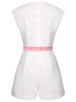 2PCS 1950s Pink Plaid Skirt & Romper With Belt -Retro Pulse Shop SCHL000021 3 4cbf027f 07f6 4976 bfd2 5c5d6c29c338