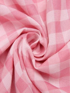 2PCS 1950s Pink Plaid Skirt & Romper With Belt -Retro Pulse Shop SCHL000092 6 360d901e 71f4 4c06 9e85 cca582b0b64d