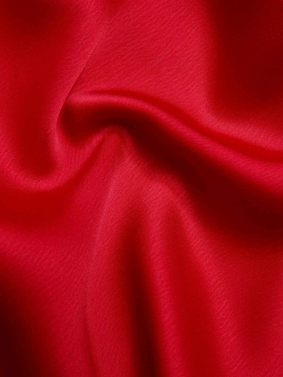 Red & White 1930s Sleeveless Slit Fishtail Dress 8 Red & White 1930s Sleeveless Slit Fishtail Dress - Image 6