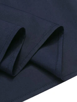 Dark Blue & White 1940s Sailor Collar Dress -Retro Pulse Shop SCHL000613 4