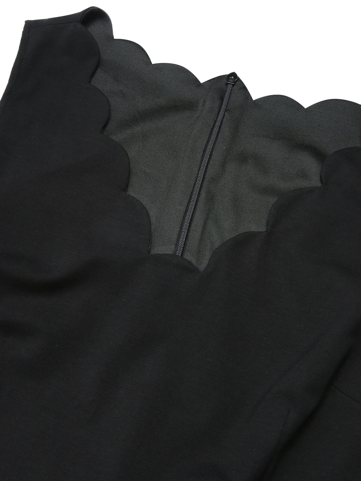 Black & Orange 1950s Halloween Bat Sleeveless Dress 7 Black & Orange 1950s Halloween Bat Sleeveless Dress - Image 5