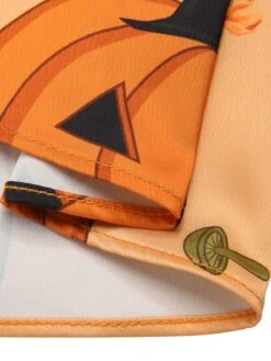 Orange 1950s Halloween Sleeveless Beading Dress -Retro Pulse Shop SCHL000850 6 compressed