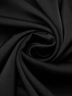 Black 1950s Solid Color Bat Cloak -Retro Pulse Shop SCHL000856 6