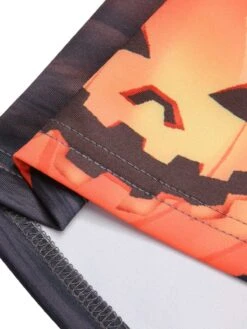 Black 1950s Halloween Pumpkin Swing Dress -Retro Pulse Shop SCHL000885 6 compressed